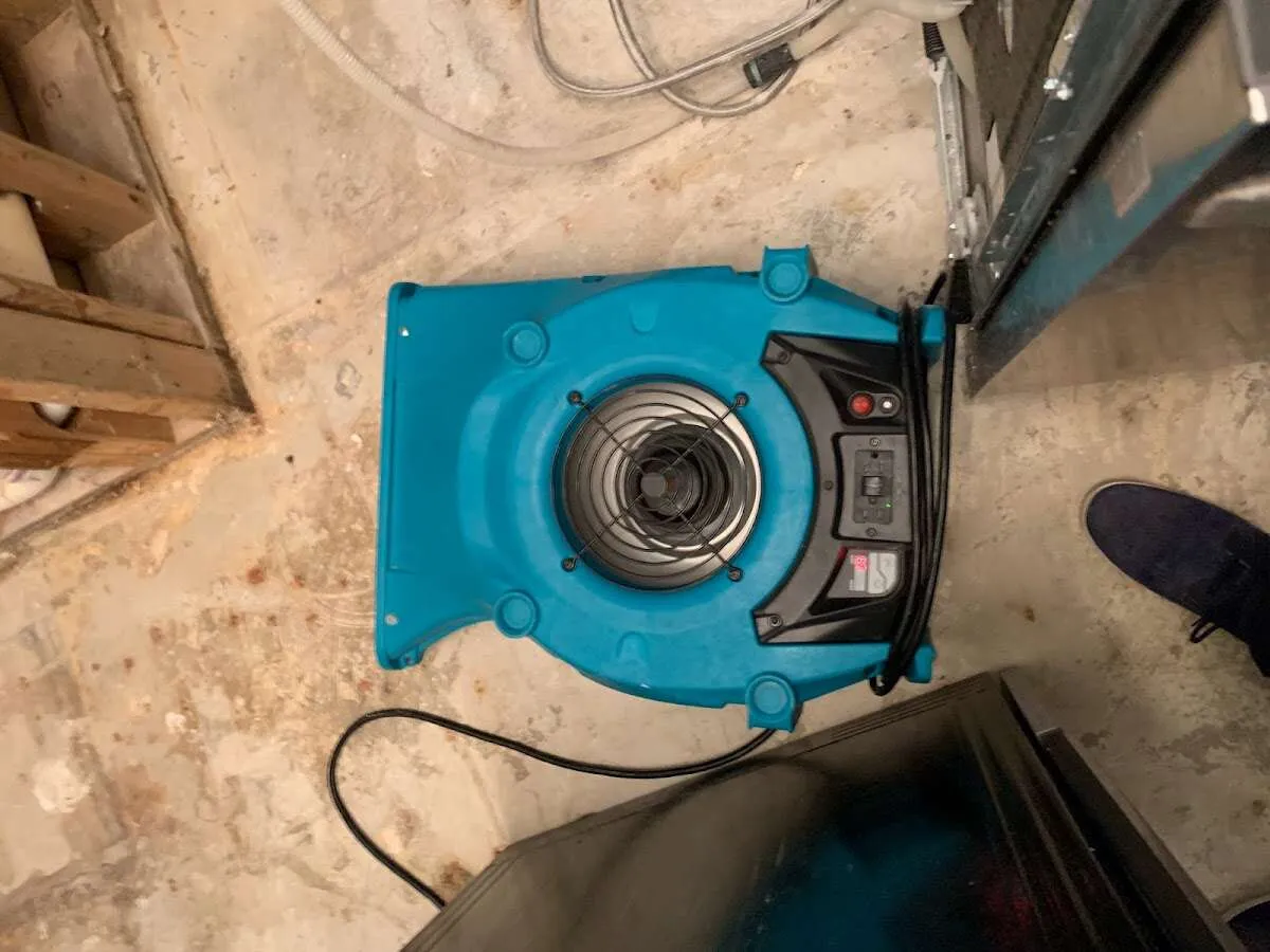 Air mover drying equipment for Mold Remediation & Removal in Bernardsville